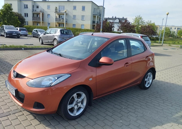 Mazda 2 cena 14000 przebieg: 137970, rok produkcji 2008 z Warszawa małe 121